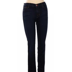 J Brand Jeans Blue Skinny Leg Cut Mid Rise Waist Size 27 #458